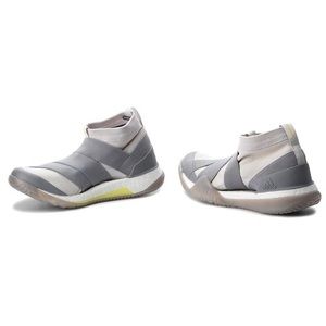 Adidas Women's PureBoost X TR 3.0 LL Grey/Yellow Shoes Size 6